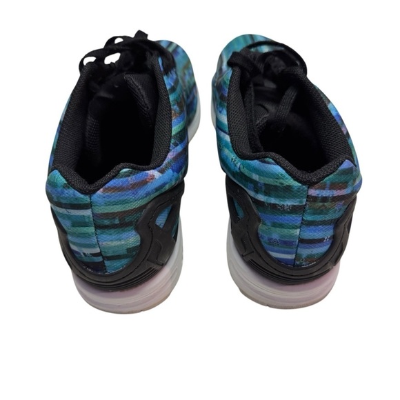Adidas Torsion Light Blue Strips Running Shoes Size 13 - Picture 7 of 9